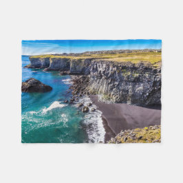 ヘルナハウン海岸，アイスランド フリースブランケット