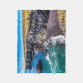 ヘルナハウン海岸,アイスランド フリースブランケット (正面)