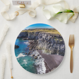 ヘルナハウン海岸，アイスランド ペーパープレート