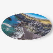 ヘルナハウン海岸，アイスランド ペーパープレート (アングル)