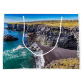 ヘルナハウン海岸，アイスランド ラージペーパーバッグ (正面)