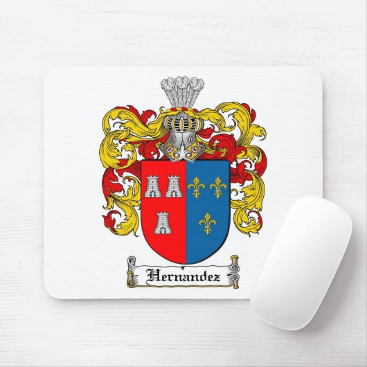ヘルナンデスの家紋-ヘルナンデスの紋章付き外衣 マウスパッド (マウス)