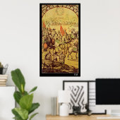 ヘルナンドコルテスの出会い ポスター (ホームオフィス)