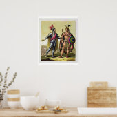 ヘルナンド諸島の出会い（1485年～1547年） ポスター (キッチン)