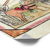 ヘルナンド・コルテスとモンテスマの会合 ポスター (角)