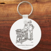 ヘルニア漫画キーチェーン キーホルダー (正面)