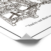 ヘルニア漫画ポスター ポスター (角)