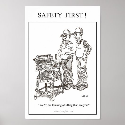 ヘルニア漫画ポスター ポスター (正面)