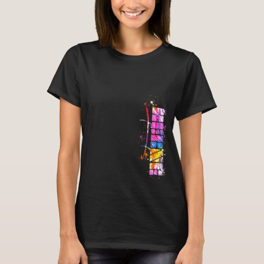 ヘルネレタリングウォーターカラーヘルネ Tシャツ (正面)
