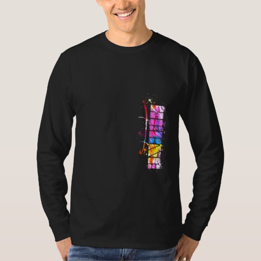 ヘルネレタリングウォーターカラーヘルネ Tシャツ (正面)