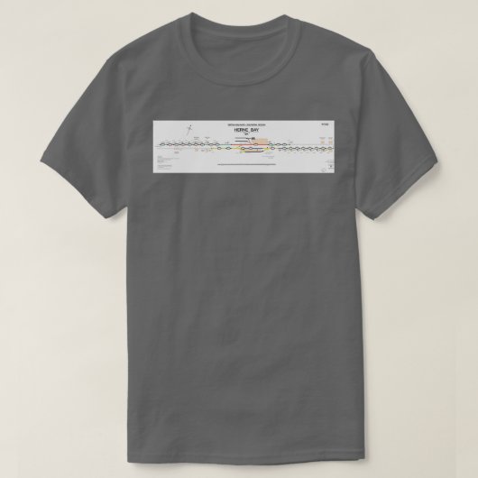 ヘルネ湾 Tシャツ (デザイン正面)