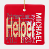 ヘルパー超並外カスタム セラミックオーナメント (裏面)