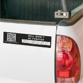 ヘルファイアについての真実 バンパーステッカー (トラック上)