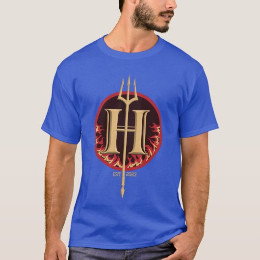 ヘルファイアの友達の家 Tシャツ (正面)