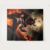 ヘルファイアバンドベース タペストリー (正面(横))