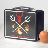 ヘルファイアークラブサインランチボックス メタルランチボックス (インサイチュ)