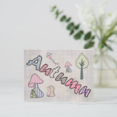 ヘルプストビルト・パステル ポストカード (スタンド正面)