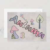 ヘルプストビルト・パステル ポストカード (正面/裏面)