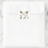 ヘルベスデプロヴァンスラウンドステッカー ラウンドシール (バッグ)