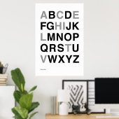 ヘルベチカはっきりした ポスター (ホームオフィス)