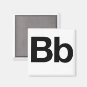 ヘルベチカBb マグネット (正面/裏面)