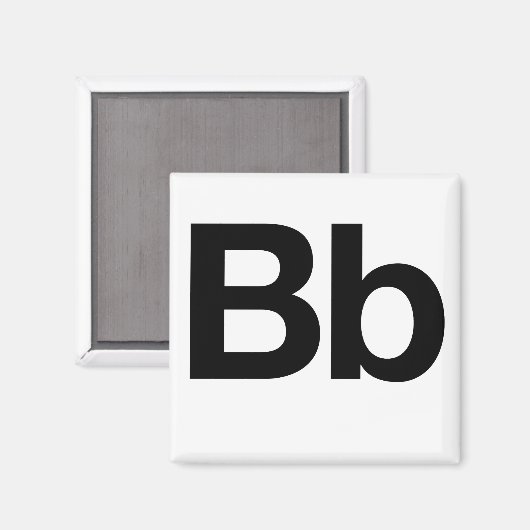 ヘルベチカBb マグネット (正面/裏面)