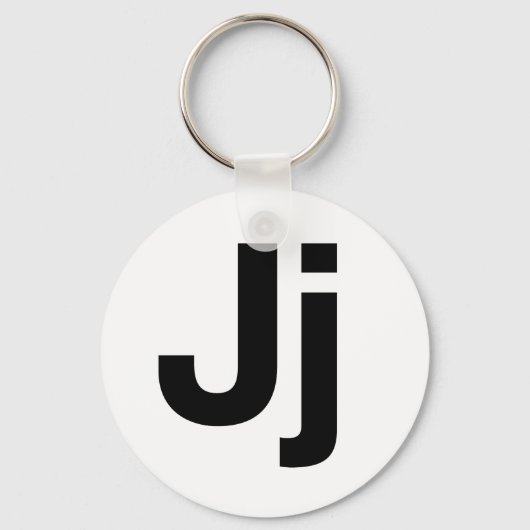 ヘルベティカJj キーホルダー (正面)