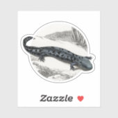 ヘルベンダサラマンダー シール (シート)