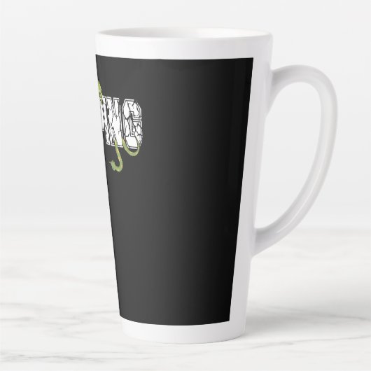 ヘルペトロジレティーススネーク動物学カエルのハーピング カフェラテマグ (右)