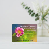 ヘルボア幸せな陽気な介護者 名刺 (スタンド正面)