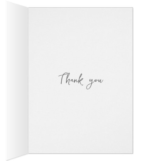 ヘルボア白ピンクグリーンありがとうノートカード (内側 (右))