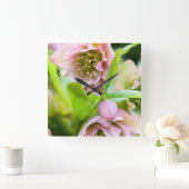 ヘルボア スクエア壁時計 (ホーム)