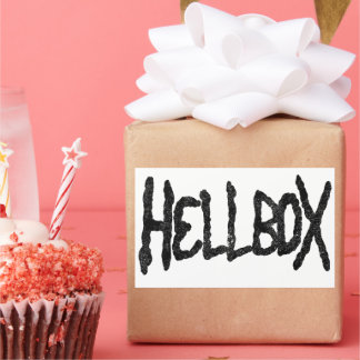 ヘルボックスステッカー 長方形シール