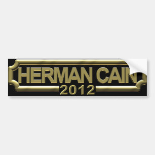ヘルマンカイン2012年 バンパーステッカー