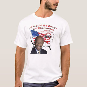 ヘルマンカイン2012年- Obamanomicsはアメリカを傷つけています! Tシャツ