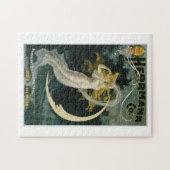 ヘルマンメイドオブザムーンヴィンテージ魔法 ジグソーパズル (横)