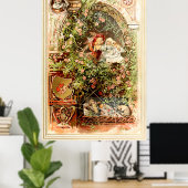 ヘルマンヴォーゲル – スリープ美しい ポスター (ホームオフィス)