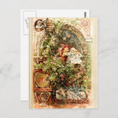 ヘルマンヴォーゲル – スリープ美しい ポストカード (正面/裏面)