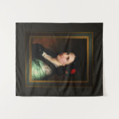 ヘルマン・ウィンターハルターによるメキシコのカロタ皇后 タペストリー (正面(横))