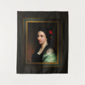 ヘルマン・ウィンターハルターによるメキシコのカロタ皇后 タペストリー (正面)