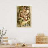 ヘルマン・ヴォーゲル – ハンゼルとグレテル ポスター (キッチン)