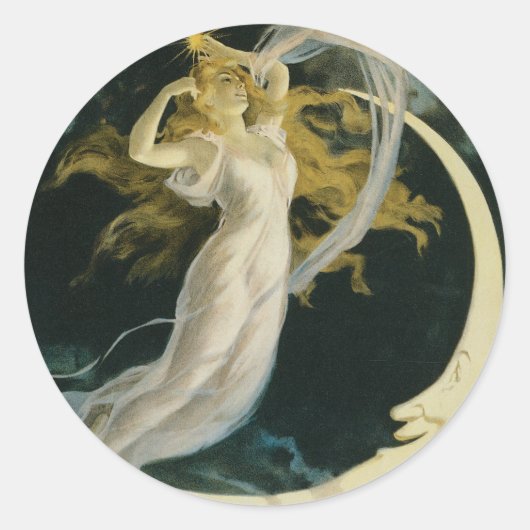 ヘルマン～月ヴィンテージ魔術師のメイド ラウンドシール (正面)