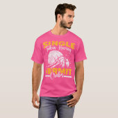 ヘルミットカニエルミットカニ Tシャツ (正面フル)