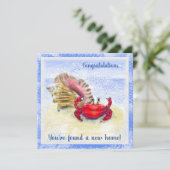 ヘルミットカニ&シェルニューホームカード カード (スタンド正面)