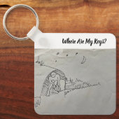 ヘルミットキーチェーン キーホルダー (正面)