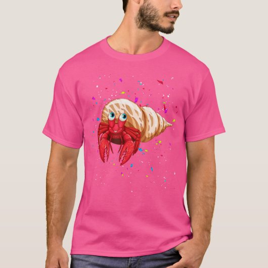 ヘルミットパーティーカニ Tシャツ (正面)