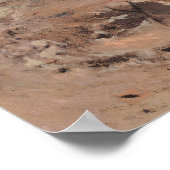 ヘルミビエス州ヴィリンキの沿岸の断崖 ポスター (角)