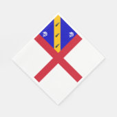 ヘルム国旗 スタンダードランチョンナプキン (角)