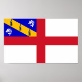 ヘルム国旗 ポスター (正面)