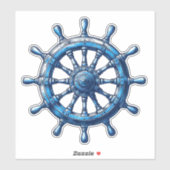 ヘルム/航海のホイールカスタムのビニールのシール シール (シート)